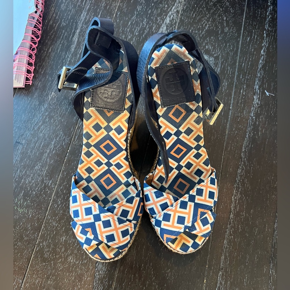 Tory Burch wedge sandals